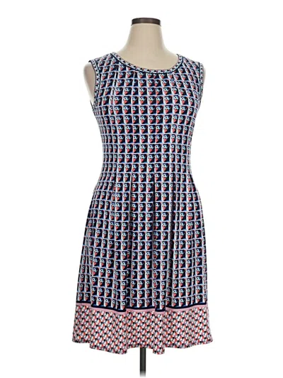 Pre-owned Max Studio Casual Dress In Blue