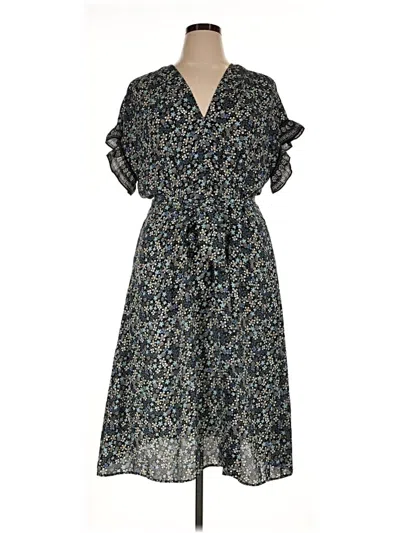 Pre-owned Max Studio Casual Dress In Blue
