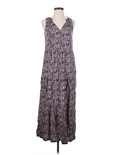 Pre-owned Max Studio Casual Dress In Blue