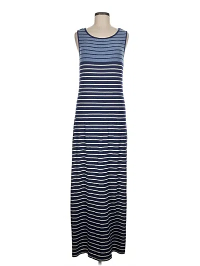Pre-owned Max Studio Casual Dress In Blue
