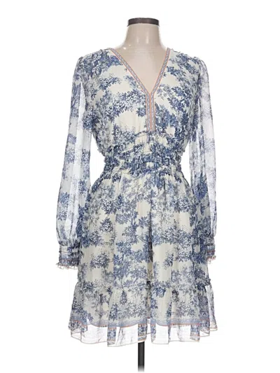 Pre-owned Max Studio Casual Dress In Blue