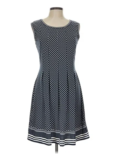 Pre-owned Max Studio Casual Dress In Blue