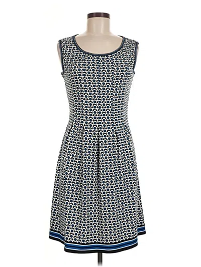Pre-owned Max Studio Casual Dress In Blue
