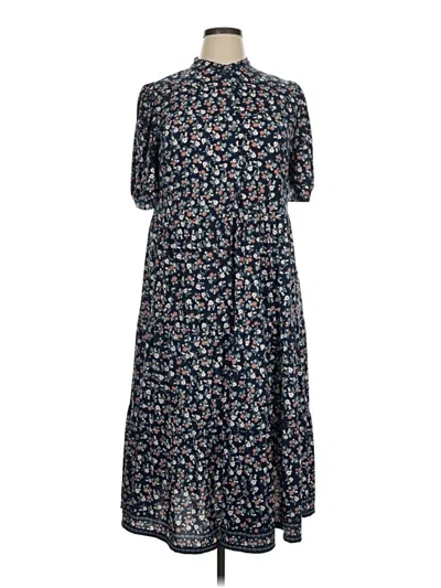 Pre-owned Max Studio Casual Dress In Blue