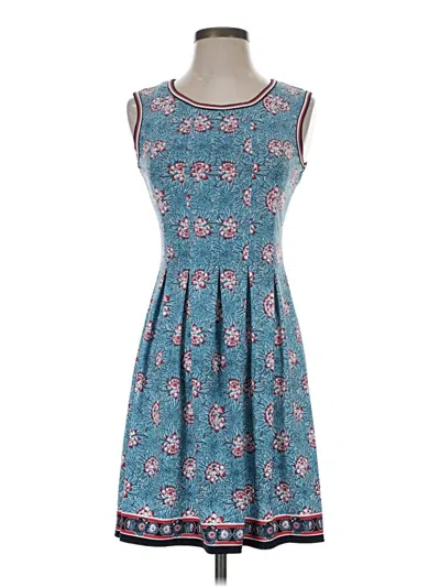 Pre-owned Max Studio Casual Dress In Blue