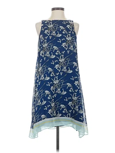 Pre-owned Max Studio Casual Dress In Blue