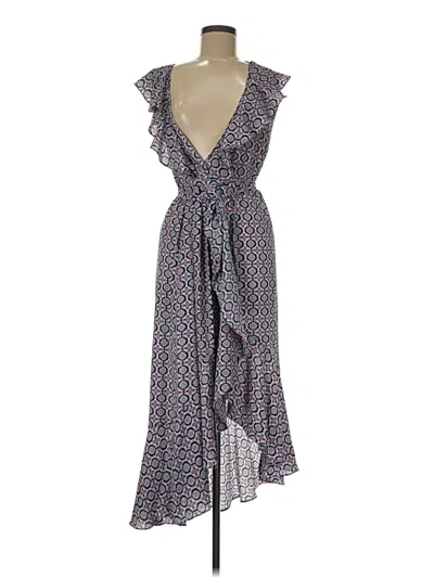 Pre-owned Max Studio Casual Dress In Blue
