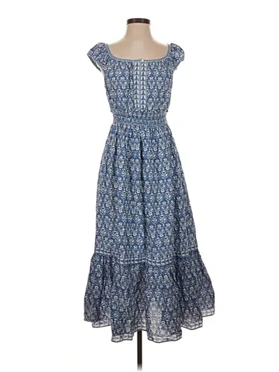 Max Studio Casual Dress In Blue
