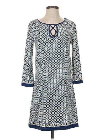 Pre-owned Max Studio Casual Dress In Blue