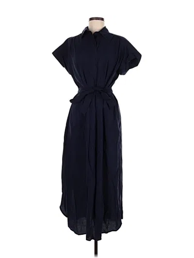 Pre-owned Max Studio Casual Dress In Blue