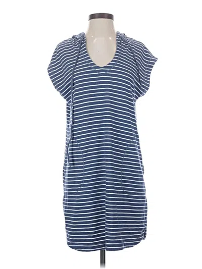 Pre-owned Max Studio Casual Dress In Blue
