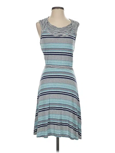 Pre-owned Max Studio Casual Dress In Blue