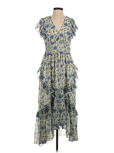 Pre-owned Max Studio Casual Dress In Blue