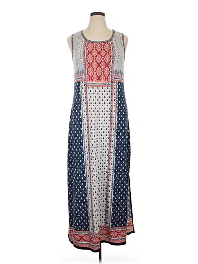 Pre-owned Max Studio Casual Dress In Blue