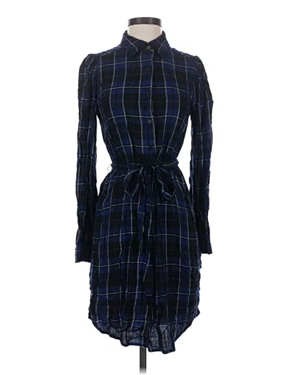 Pre-owned Max Studio Casual Dress In Blue