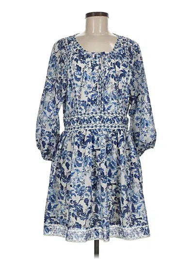 Pre-owned Max Studio Casual Dress In Blue