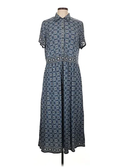 Pre-owned Max Studio Casual Dress In Blue