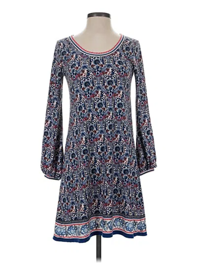 Pre-owned Max Studio Casual Dress In Blue