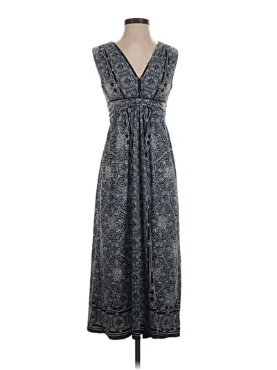 Pre-owned Max Studio Casual Dress In Blue