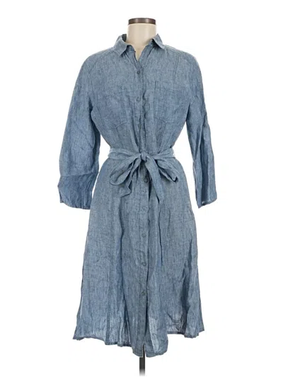 Pre-owned Max Studio Casual Dress In Blue
