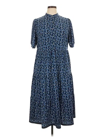 Pre-owned Max Studio Casual Dress In Blue