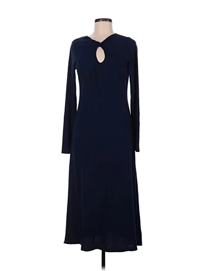 Pre-owned Max Studio Casual Dress In Blue