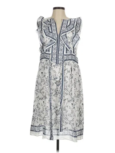 Pre-owned Max Studio Casual Dress In Blue
