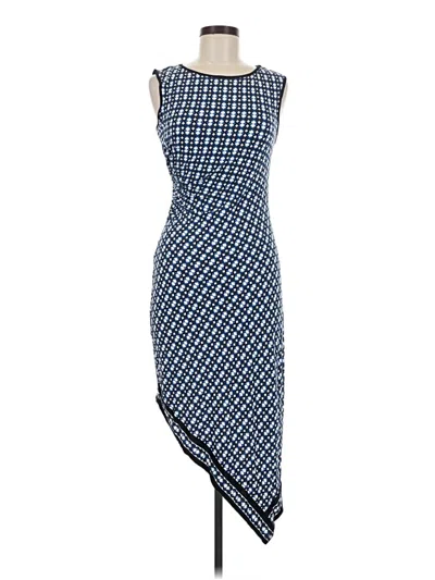 Pre-owned Max Studio Casual Dress In Blue
