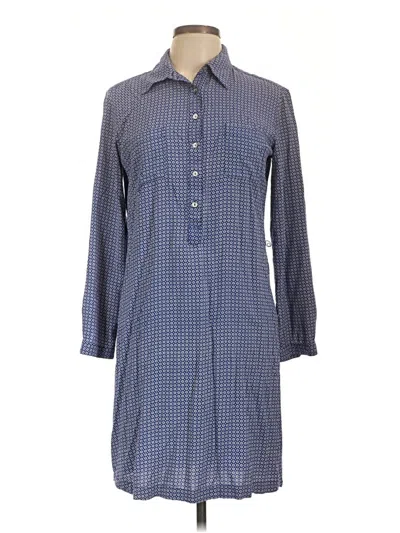 Pre-owned Max Studio Casual Dress In Blue