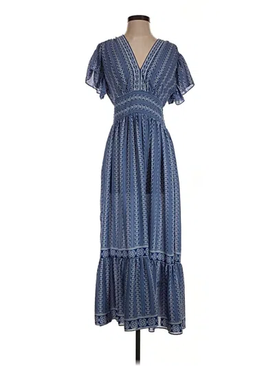Max Studio Casual Dress In Blue