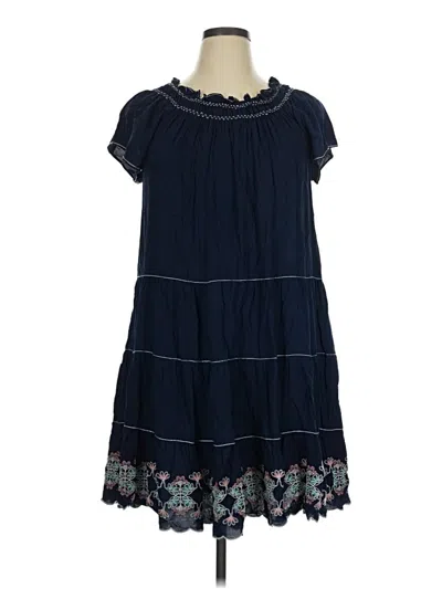 Pre-owned Max Studio Casual Dress In Blue