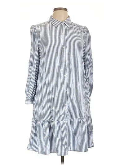 Pre-owned Max Studio Casual Dress In Blue