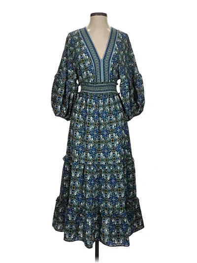 Pre-owned Max Studio Casual Dress In Blue
