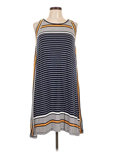 Pre-owned Max Studio Casual Dress In Blue