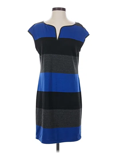 Pre-owned Max Studio Casual Dress In Blue