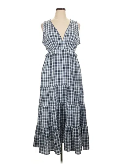 Pre-owned Max Studio Casual Dress In Blue
