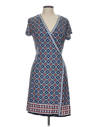 Pre-owned Max Studio Casual Dress In Blue