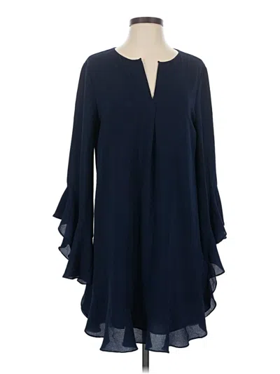 Pre-owned Max Studio Casual Dress In Blue