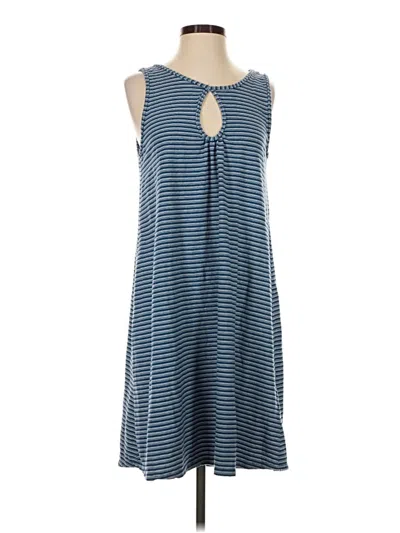 Pre-owned Max Studio Casual Dress In Blue