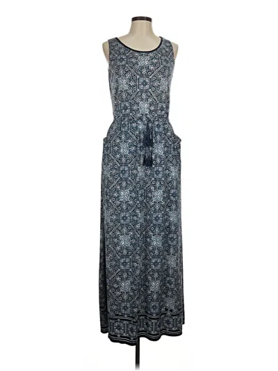 Pre-owned Max Studio Casual Dress In Blue