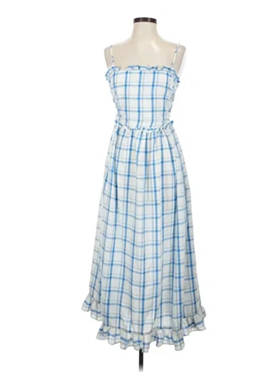 Pre-owned Max Studio Casual Dress In Blue