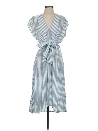 Max Studio Casual Dress In Blue