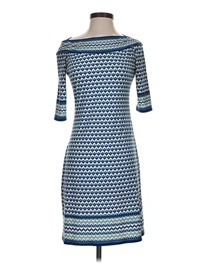 Pre-owned Max Studio Casual Dress In Blue