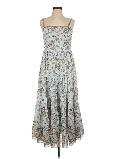 Pre-owned Max Studio Casual Dress In Blue