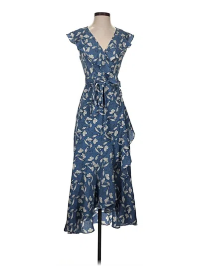 Pre-owned Max Studio Casual Dress In Blue