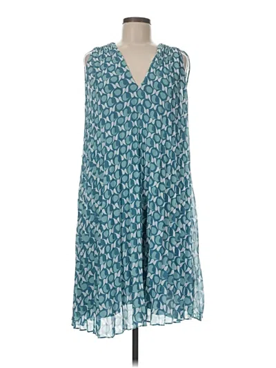 Pre-owned Max Studio Casual Dress In Blue
