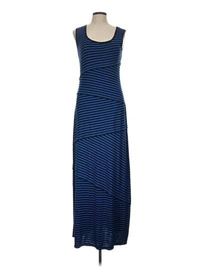 Pre-owned Max Studio Casual Dress In Blue