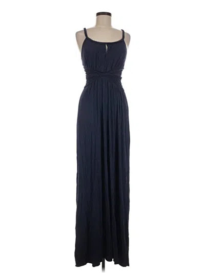 Pre-owned Max Studio Casual Dress In Blue