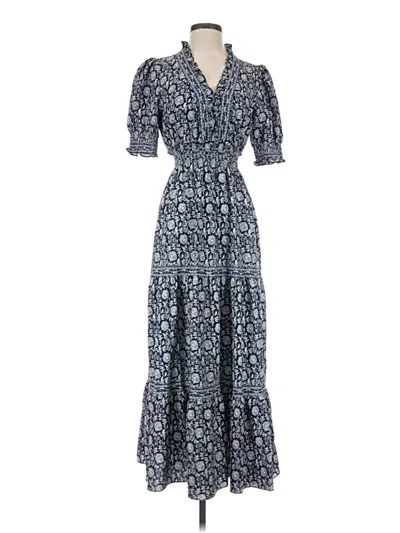 Pre-owned Max Studio Casual Dress In Blue