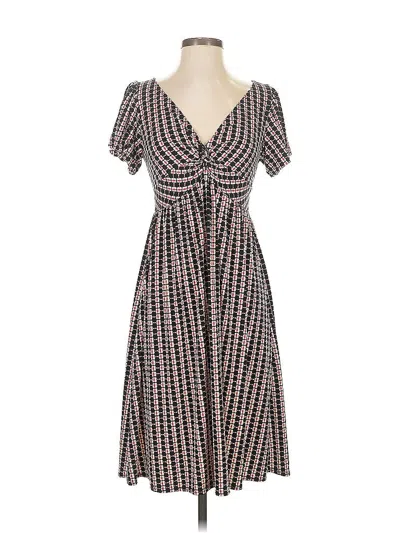 Pre-owned Max Studio Casual Dress In Brown